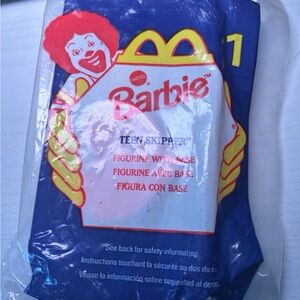 1998 McDonald’s Happy Meal Barbie Teen Skipper Figure NIP Mattel Toy #1